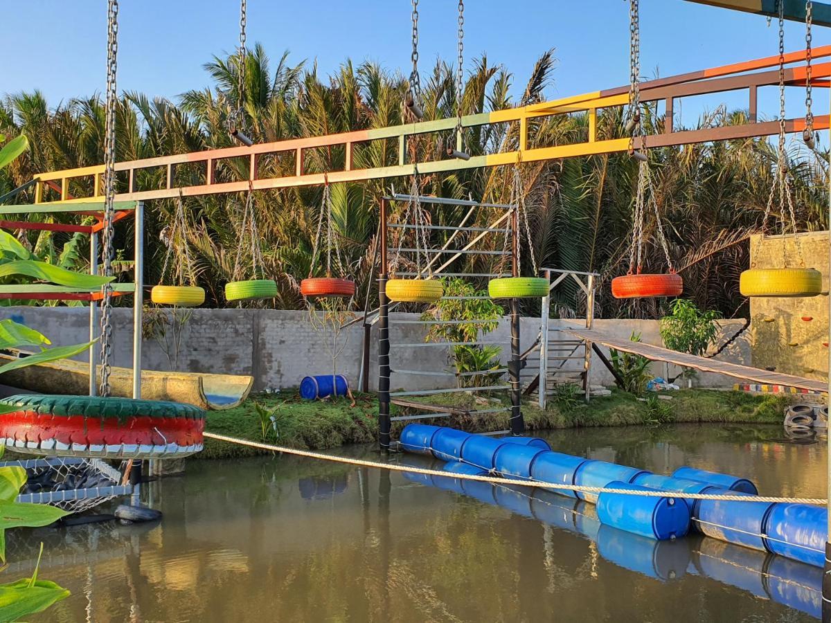 Отель Du Lich Ha Thao Ben Tre Экстерьер фото